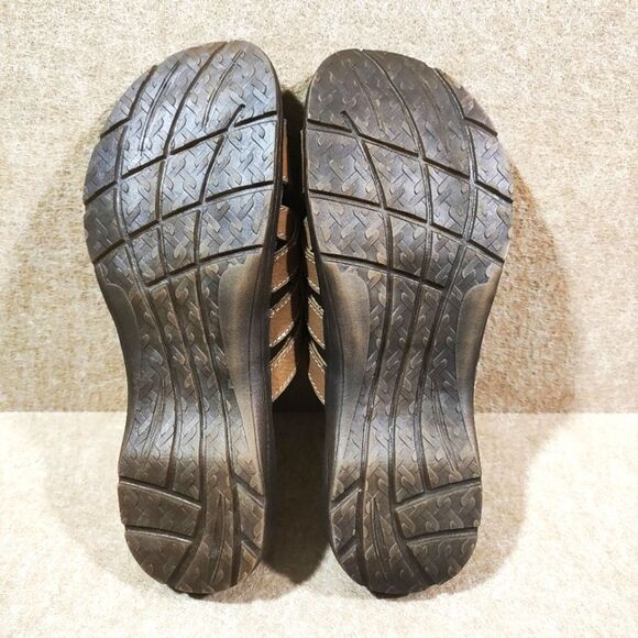 Eastland Hazel Womens Slip On Memory Foam Leather Sandals #C - Picture 4 of 8